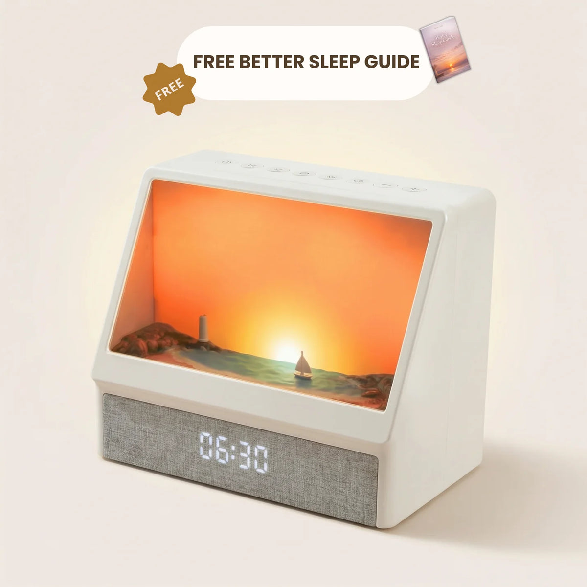 Consta™-Sunrise Wake‑Up Light | Gentle Natural Dawn Alarm