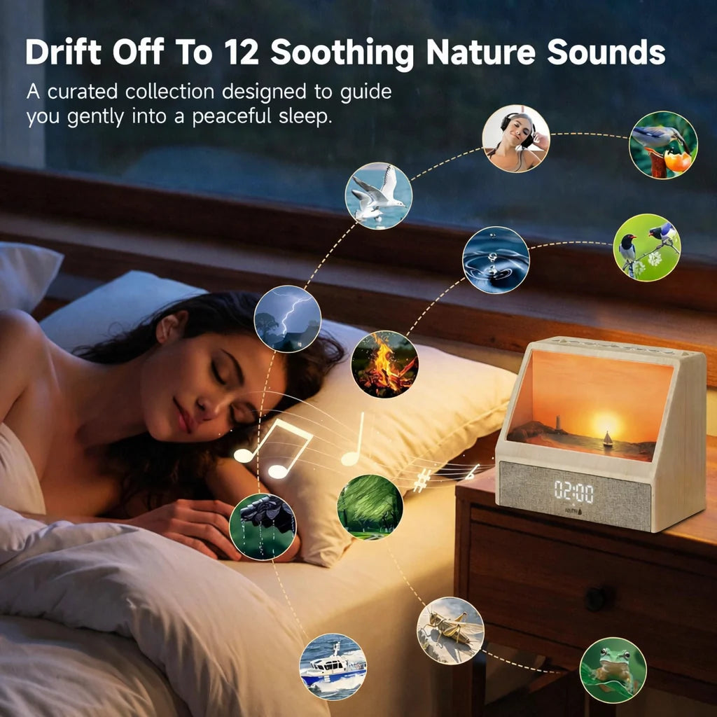Consta™-Sunrise Wake‑Up Light | Gentle Natural Dawn Alarm