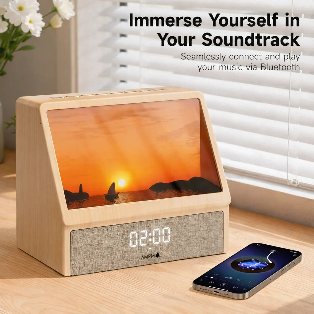 Consta™-Sunrise Wake‑Up Light | Gentle Natural Dawn Alarm