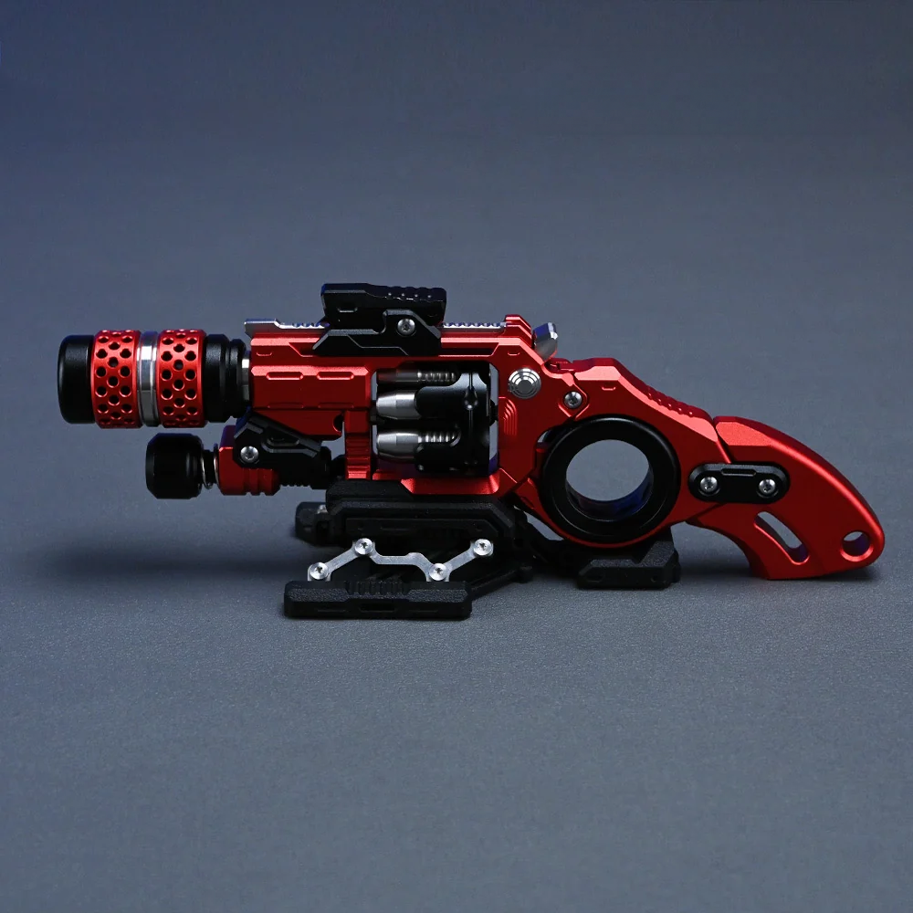 Mechanical Revolver EDC Fidget Toy | CNC Alloy Collector‑Grade Metal Stress Relief Spinner