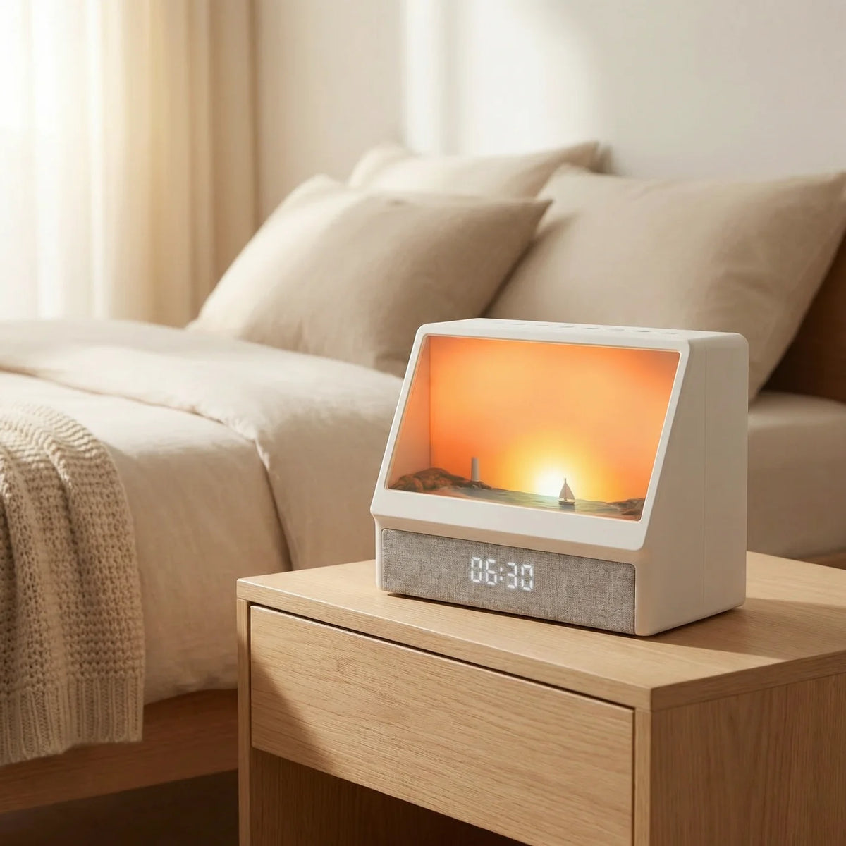 Consta™-Sunrise Wake‑Up Light | Gentle Natural Dawn Alarm